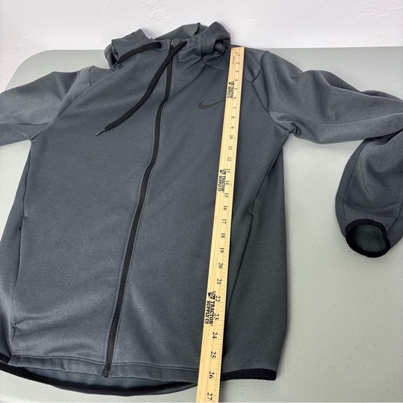 Nike Dri Fit Therma Fit Textured Fleece Full Zip Hoodie Sweatshirt Men's Small - Picture 11 of 11